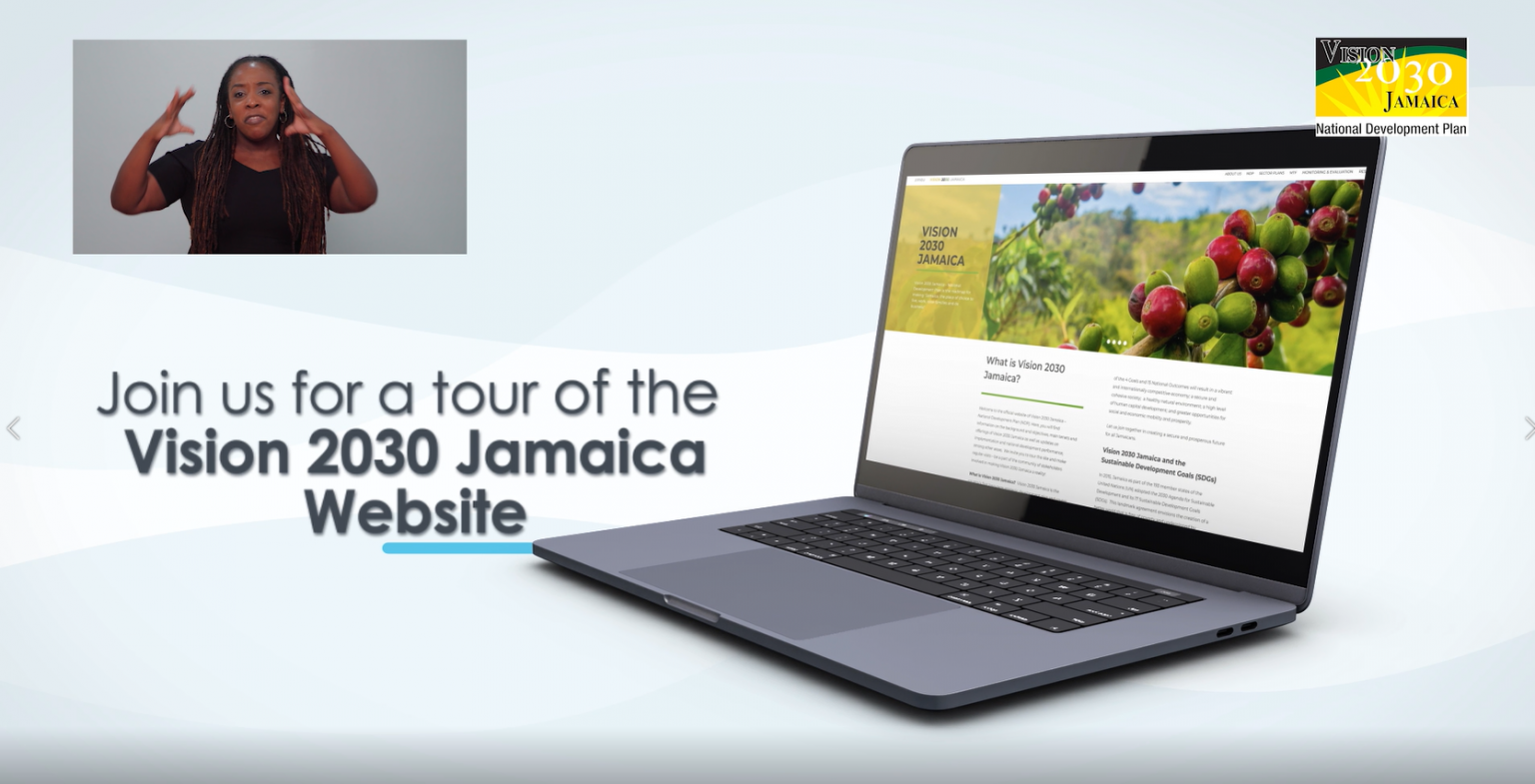 Video: Navigating the Vision 2030 Jamaica website - Vision 2030