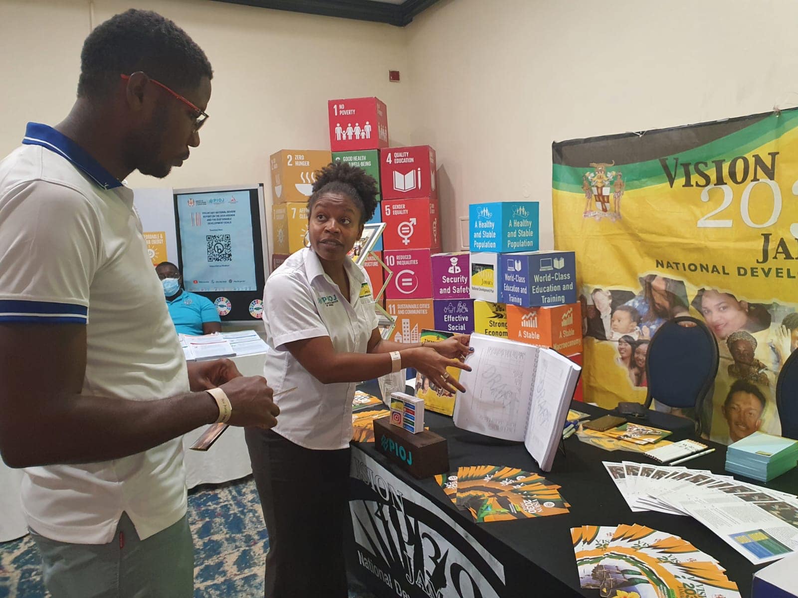 Vision 2030 Jamaica Participates in PIOJ’s Symposium of Best Practices